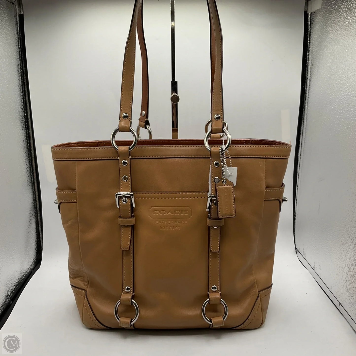 Handbag Designer By Coach, Size: Large