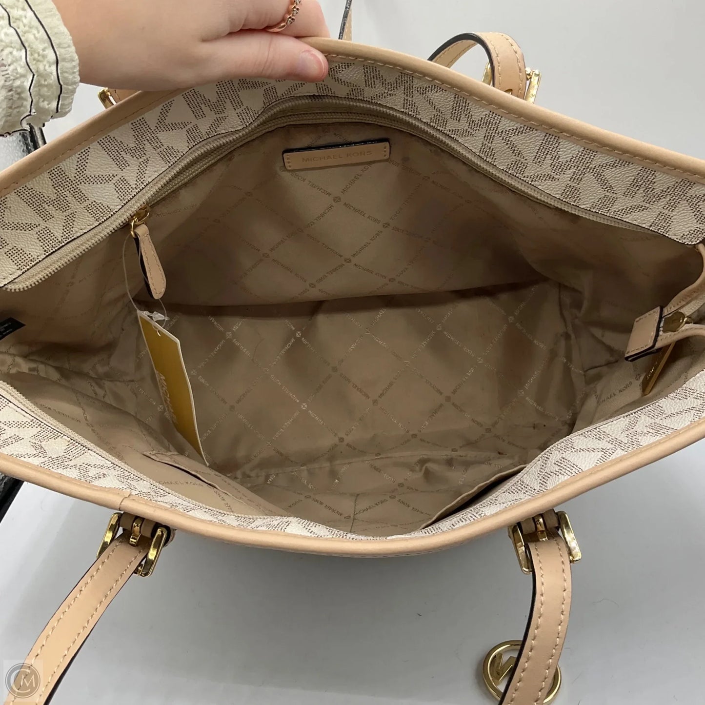 Handbag Designer By Michael Kors, Size: Large