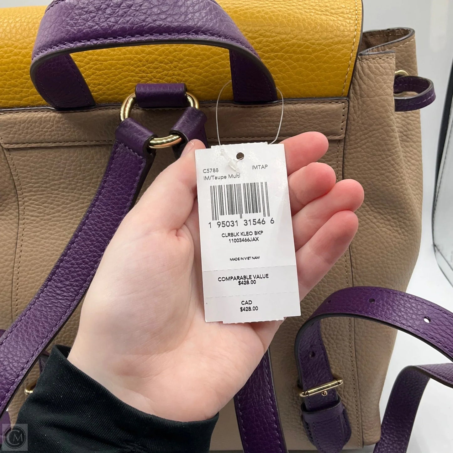 Backpack Designer By Coach, Size: Medium