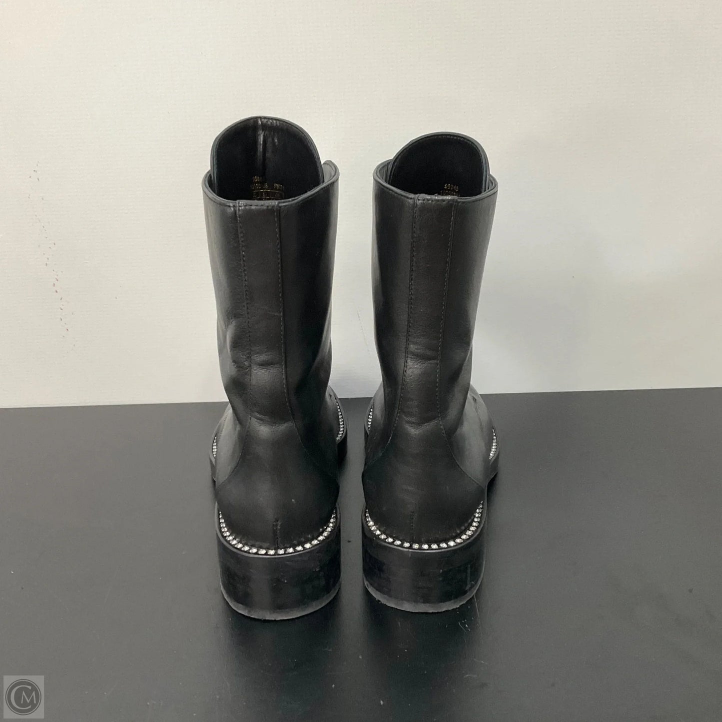 Boots Designer By Stuart Weitzman In Black, Size: 7.5