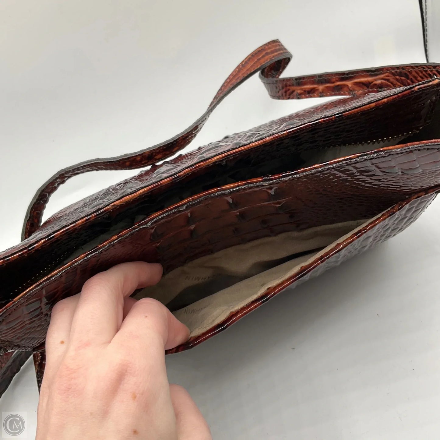 Crossbody Designer By Brahmin, Size: Medium