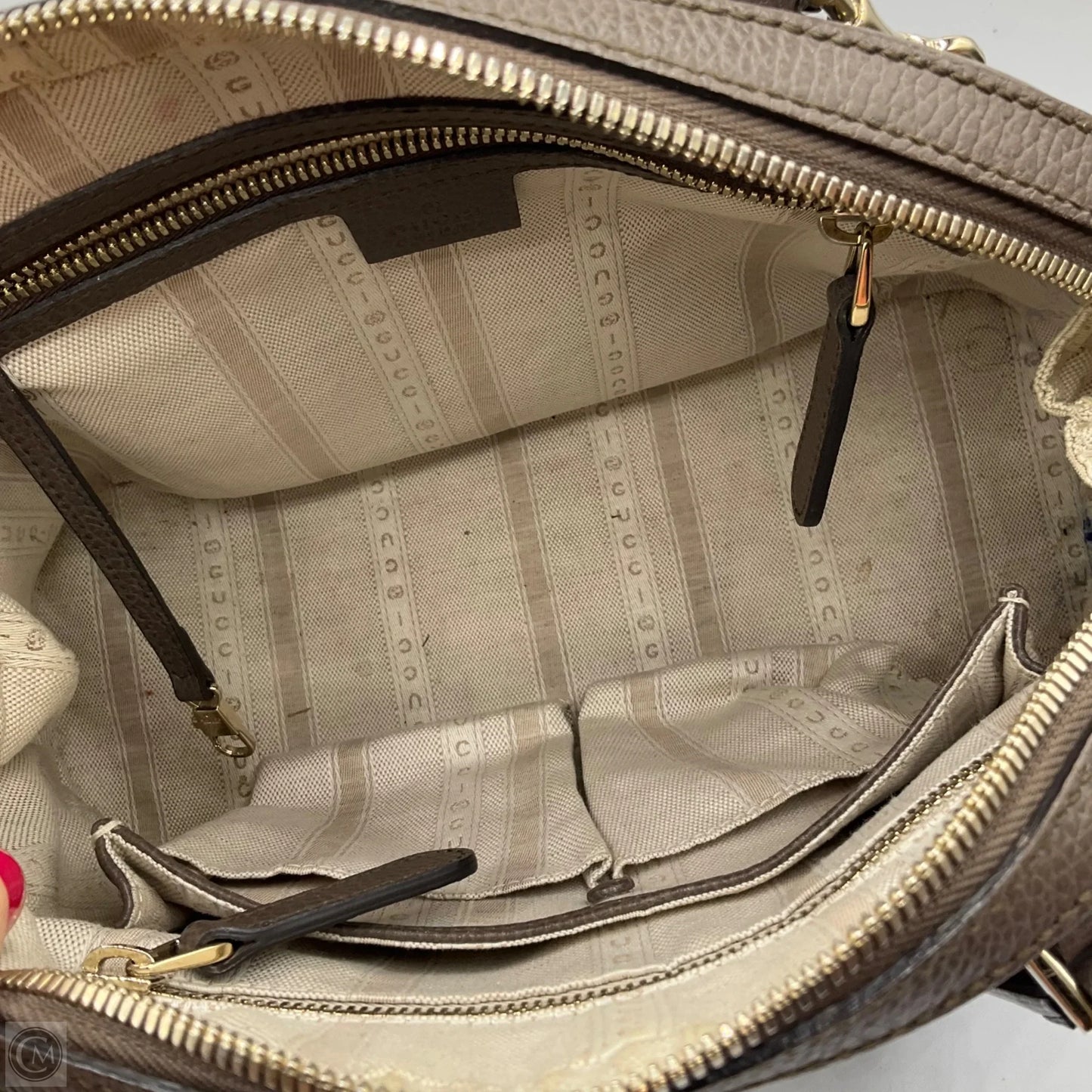Gucci Lady Dollar Dome Satchel Size: Medium