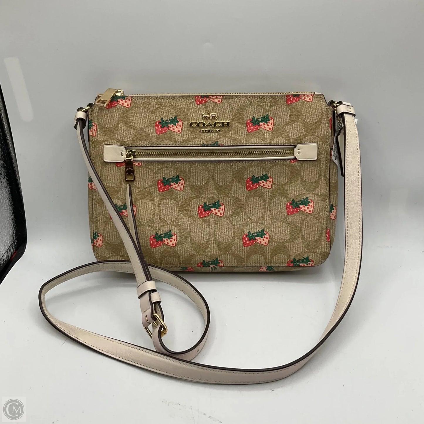 Crossbody Designer By Coach, Size: Medium