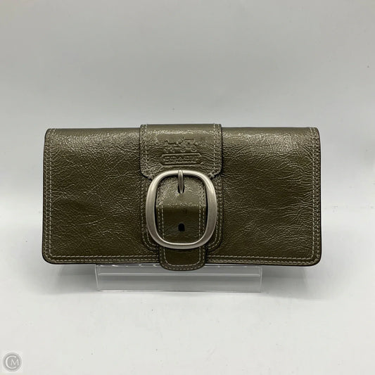Wallet Designer By Coach, Size: Large