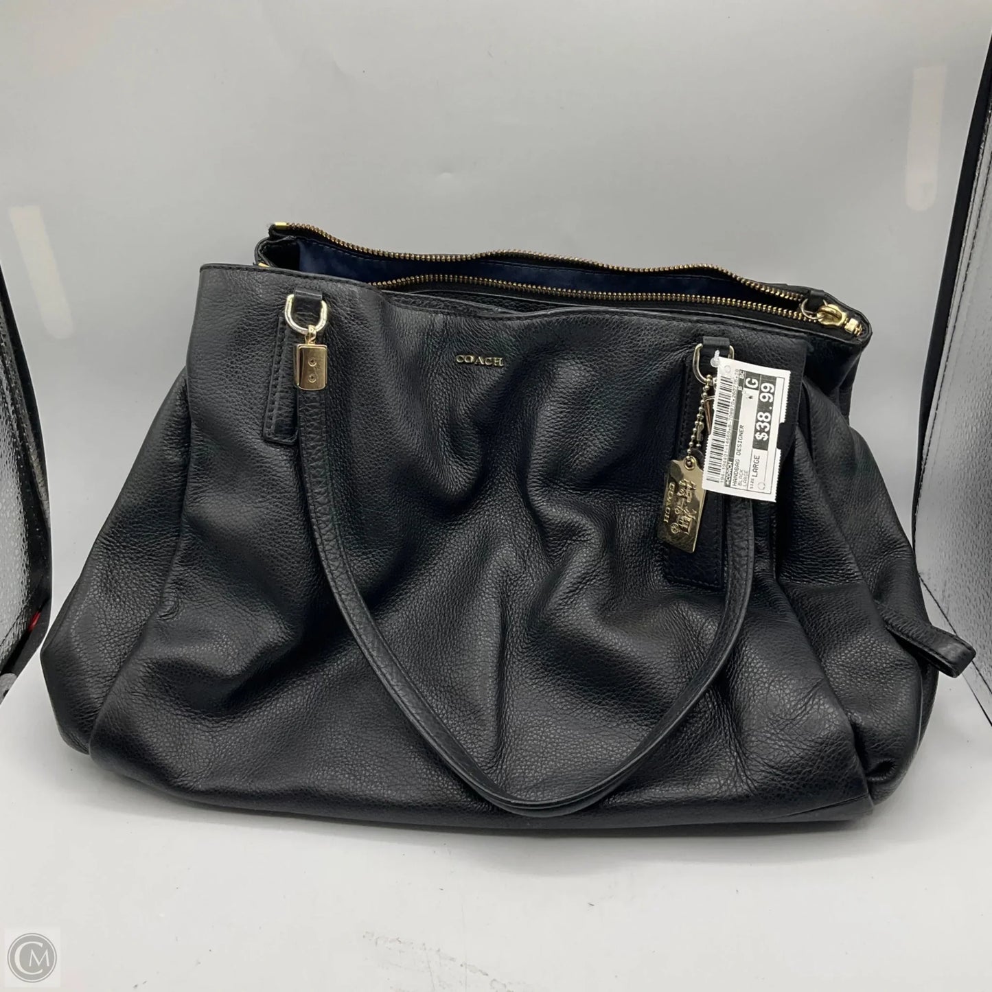 Handbag Designer By Coach, Size: Large