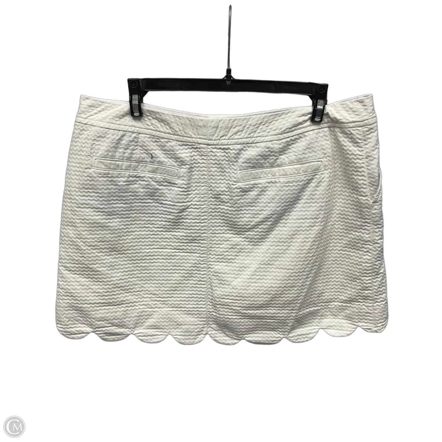 Skort Designer By Lilly Pulitzer In White, Size: 10