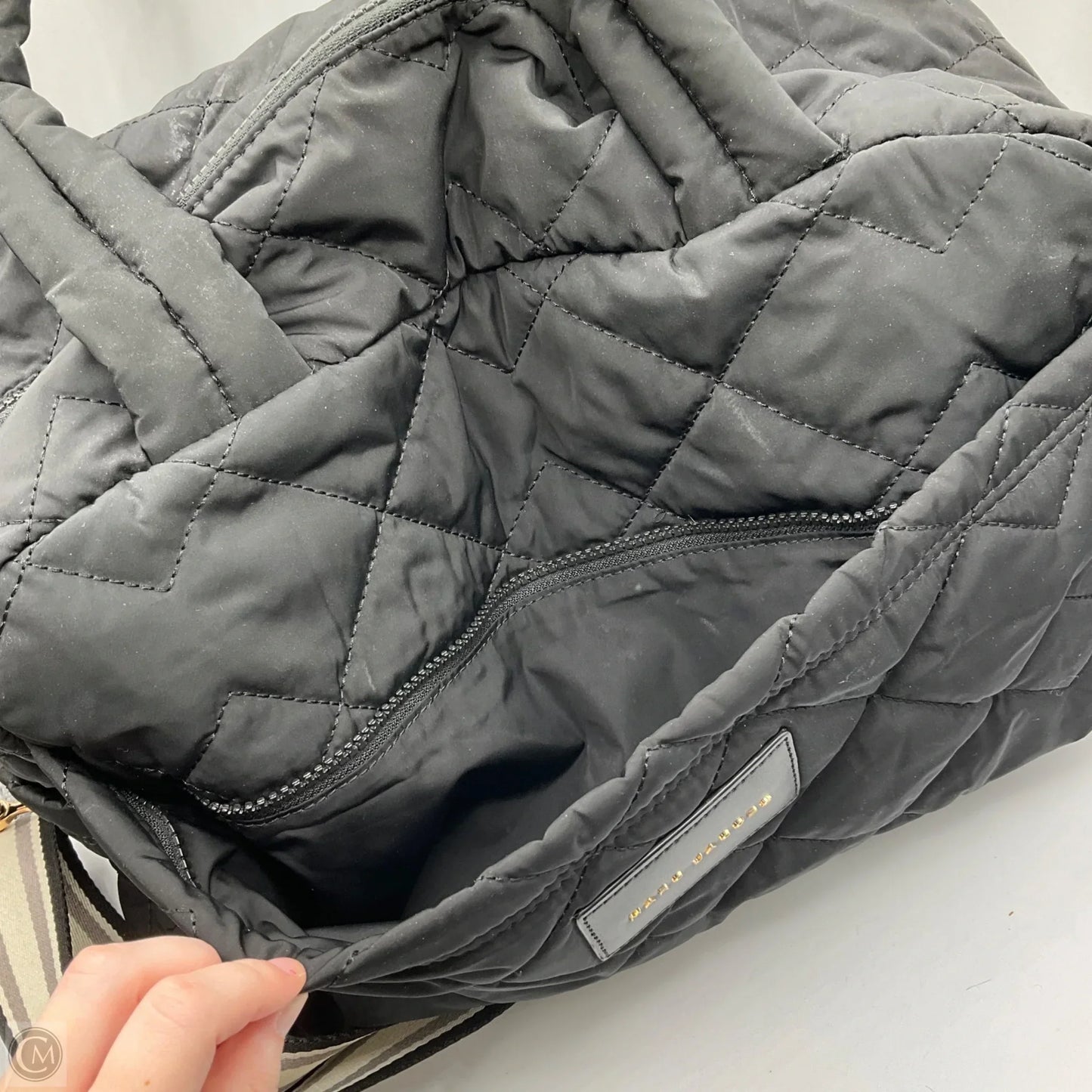 Duffel Bag Luxury Designer By Marc Jacobs, Size: Large