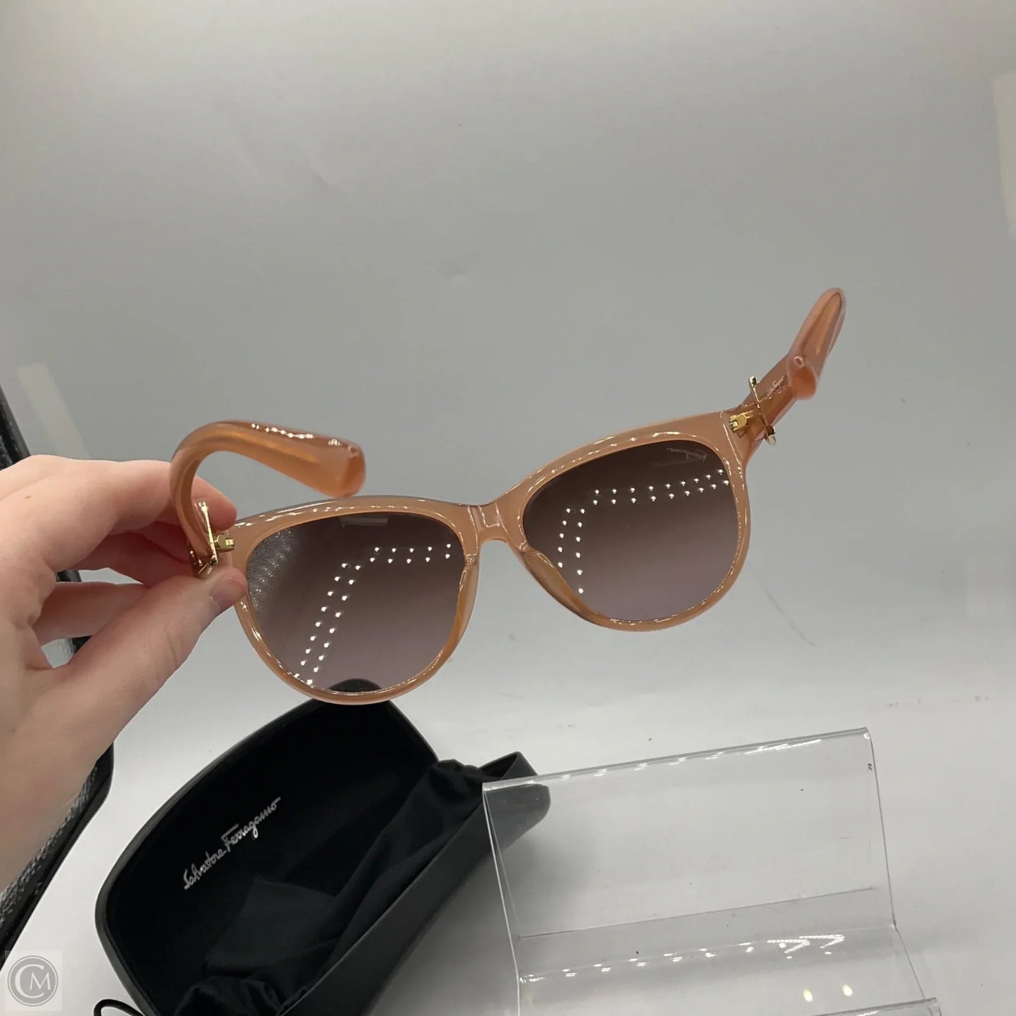 Sunglasses Luxury Designer By Ferragamo