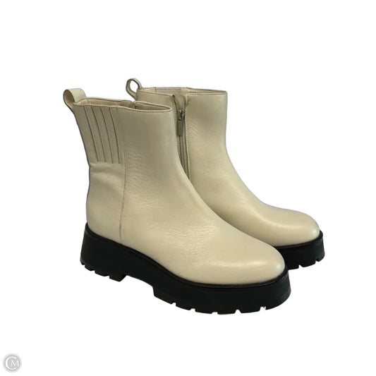Boots Combat By Vince Camuto In Cream, Size: 6.5