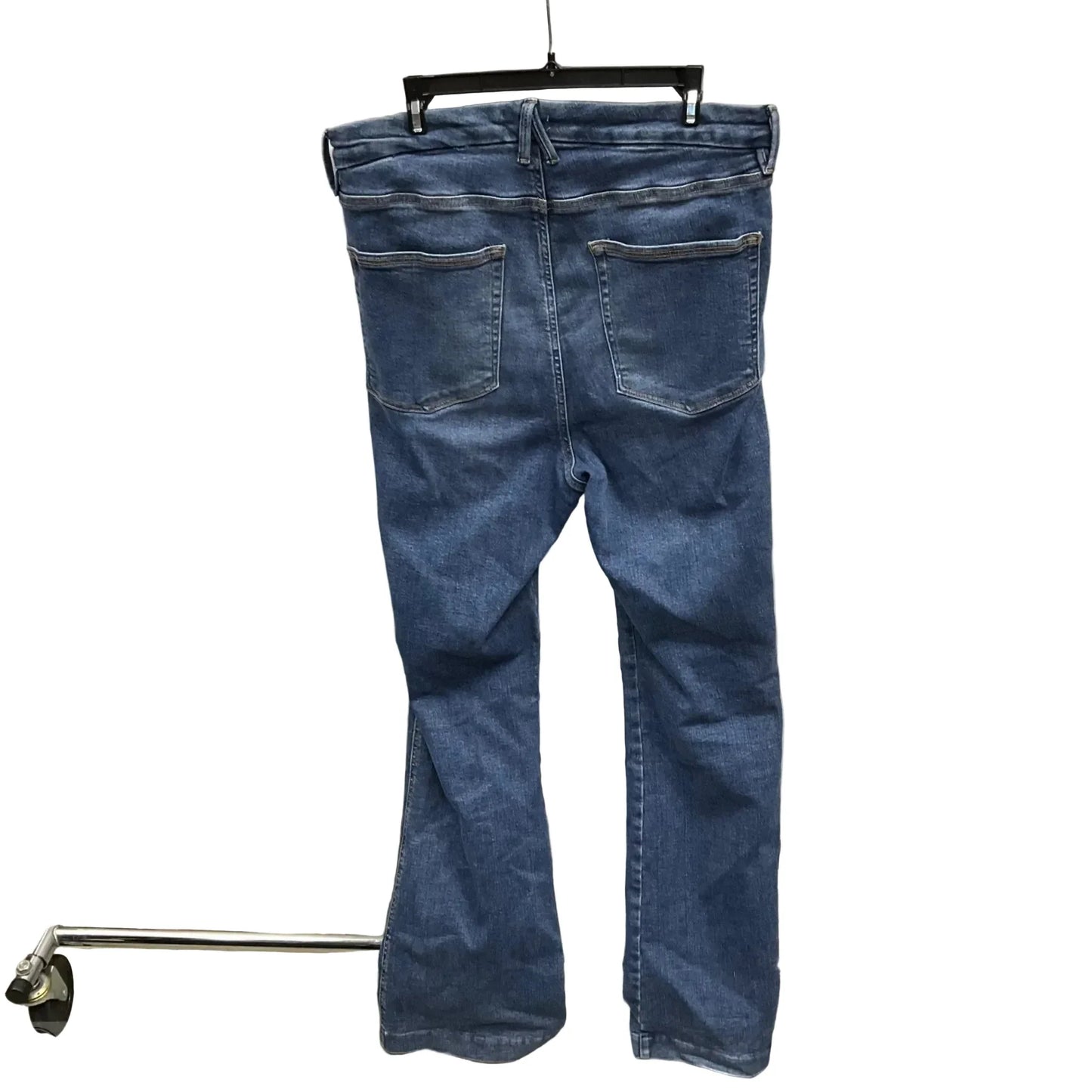 Jeans Wide Leg By Good American In Blue, Size: 16