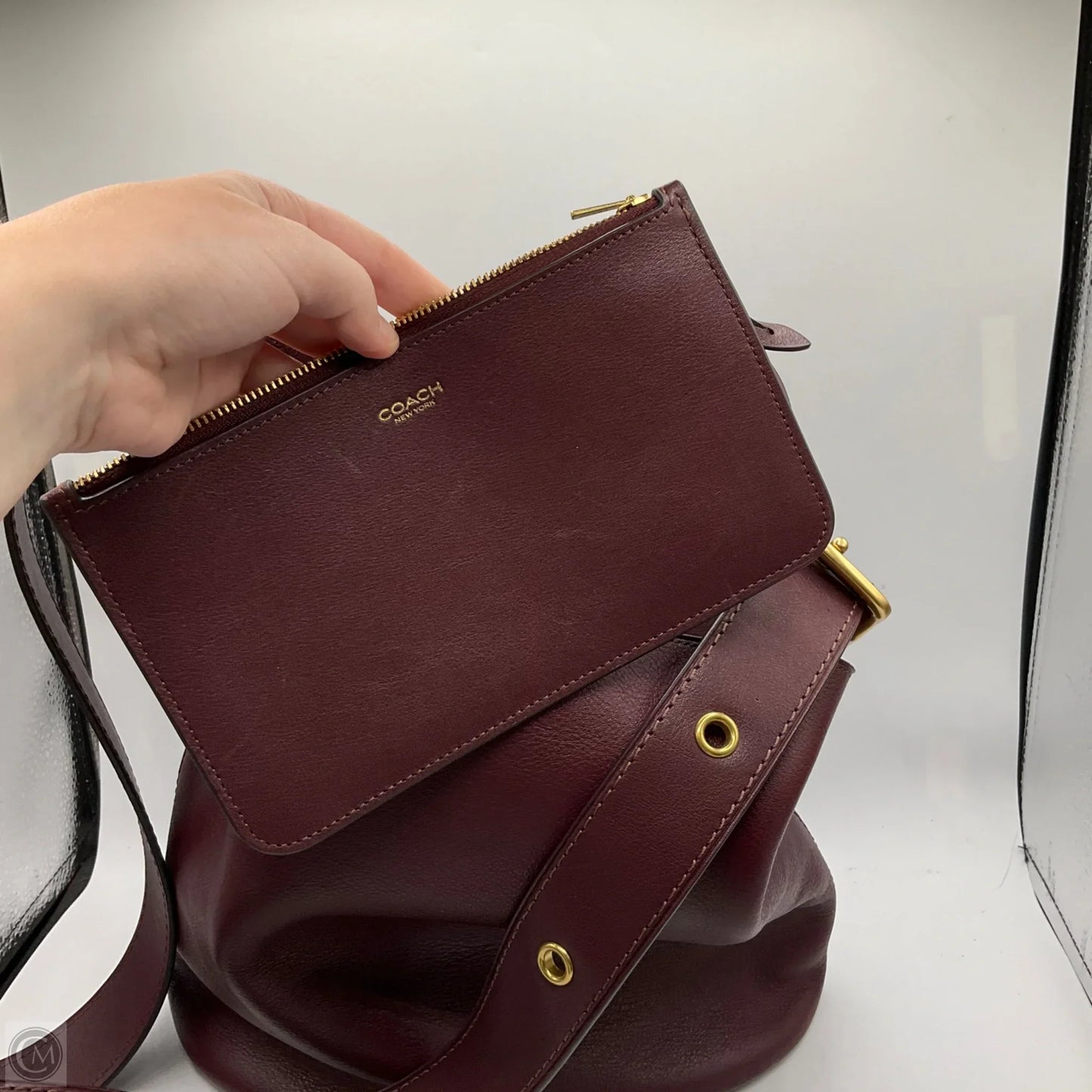 Handbag Designer By Coach, Size: Medium
