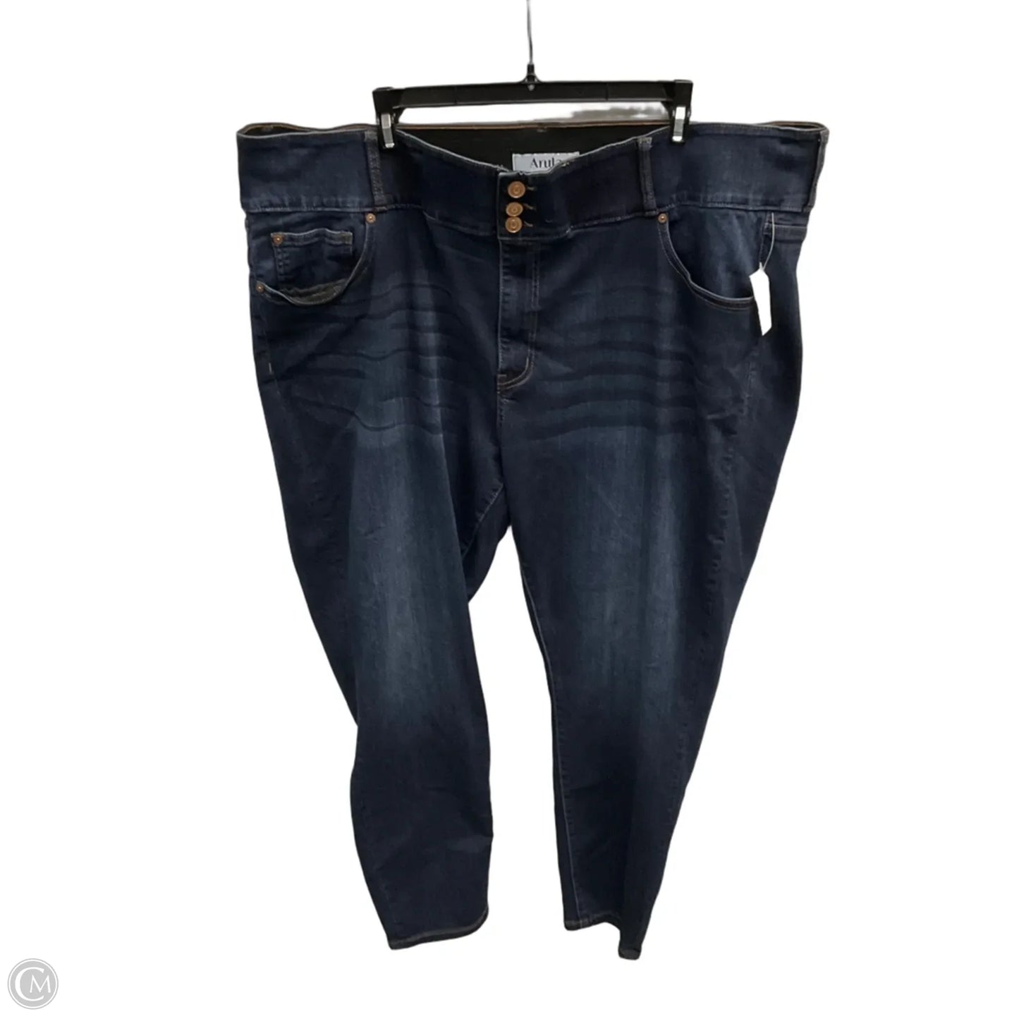 Jeans Wide Leg By Arula In Blue Denim, Size: 24