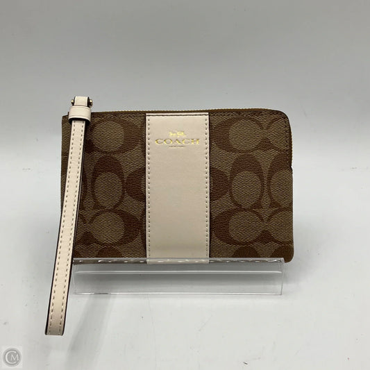 Wristlet Designer By Coach, Size: Medium