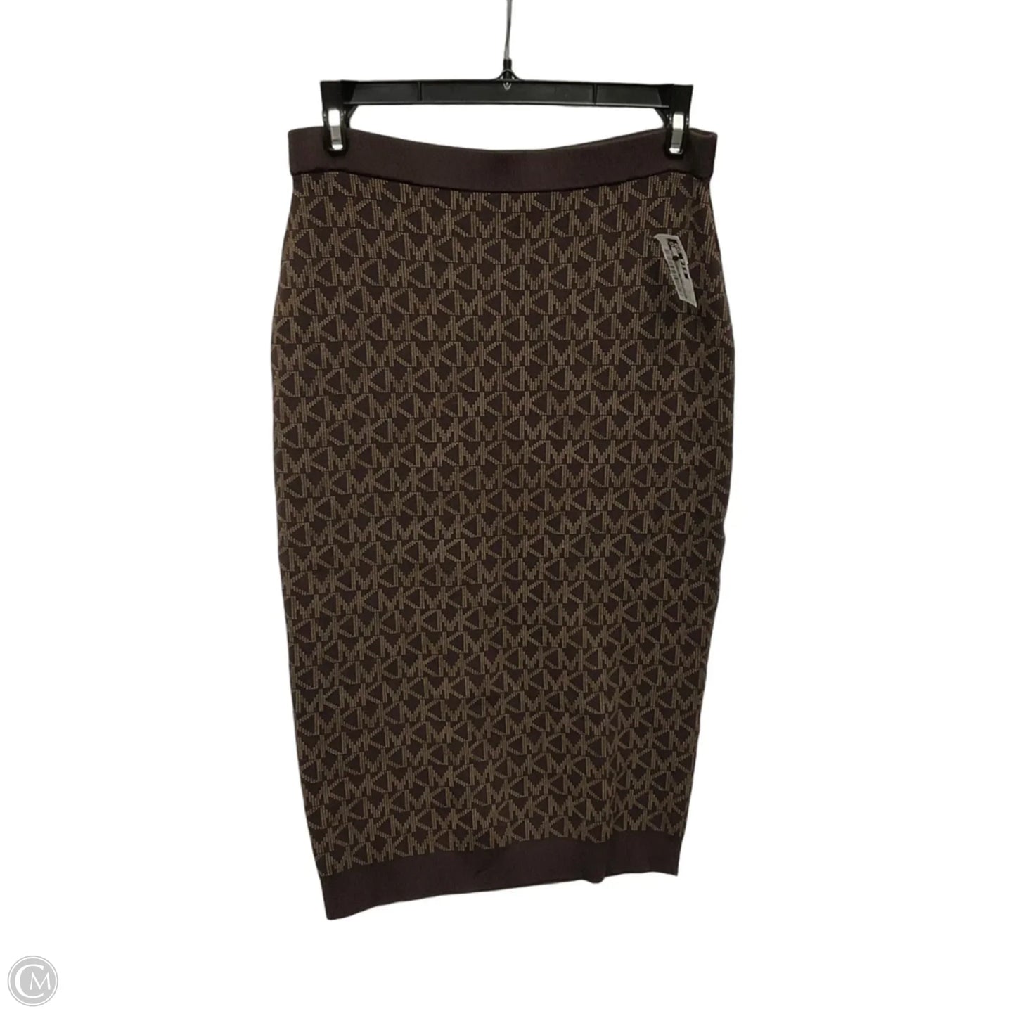 Skirt Midi By Michael By Michael Kors In Brown, Size: S