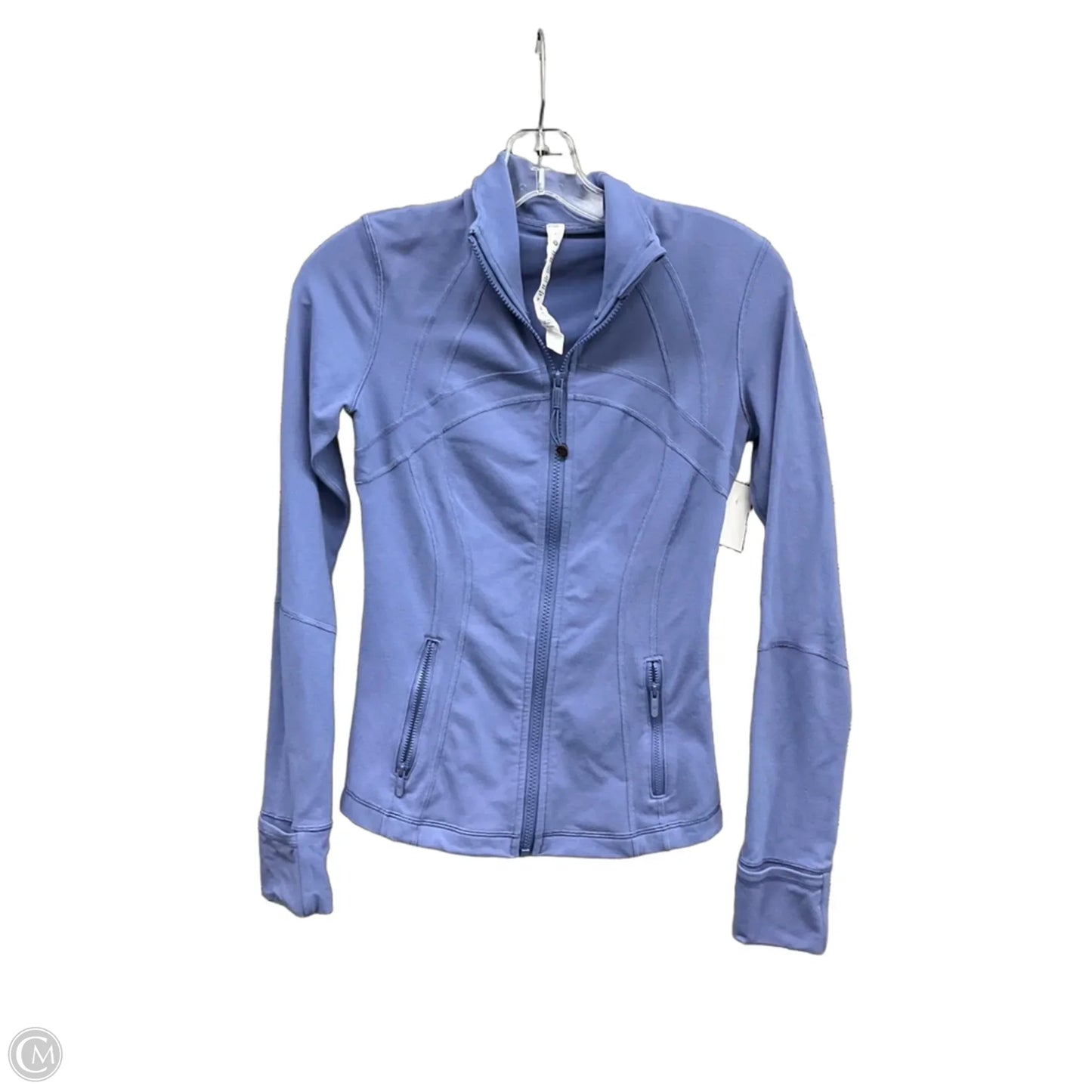 Athletic Jacket By Lululemon In Purple, Size: 4