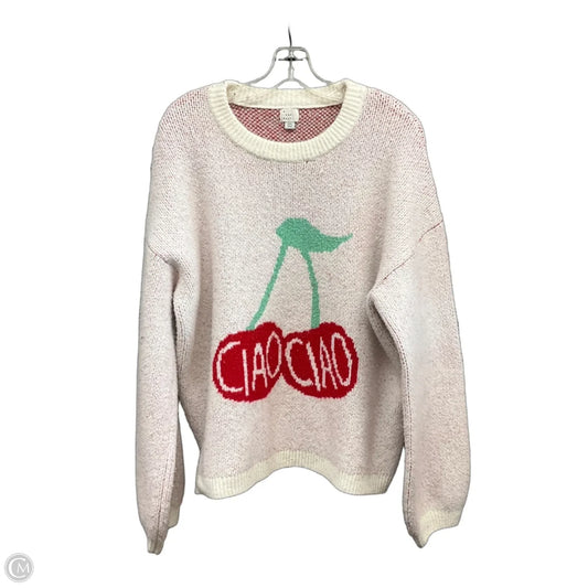 Sweater By A New Day In Pink, Size: Xxl