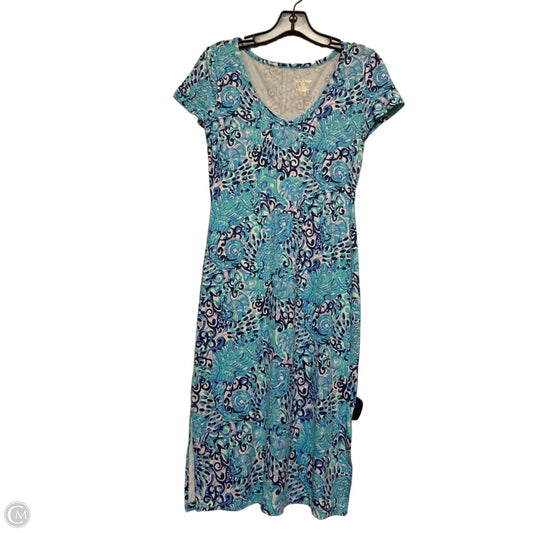 Dress Designer By Lilly Pulitzer In Blue, Size: Xs