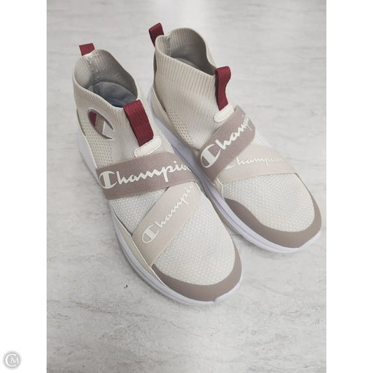 Shoes Sneakers By Champion In Cream, Size: 10