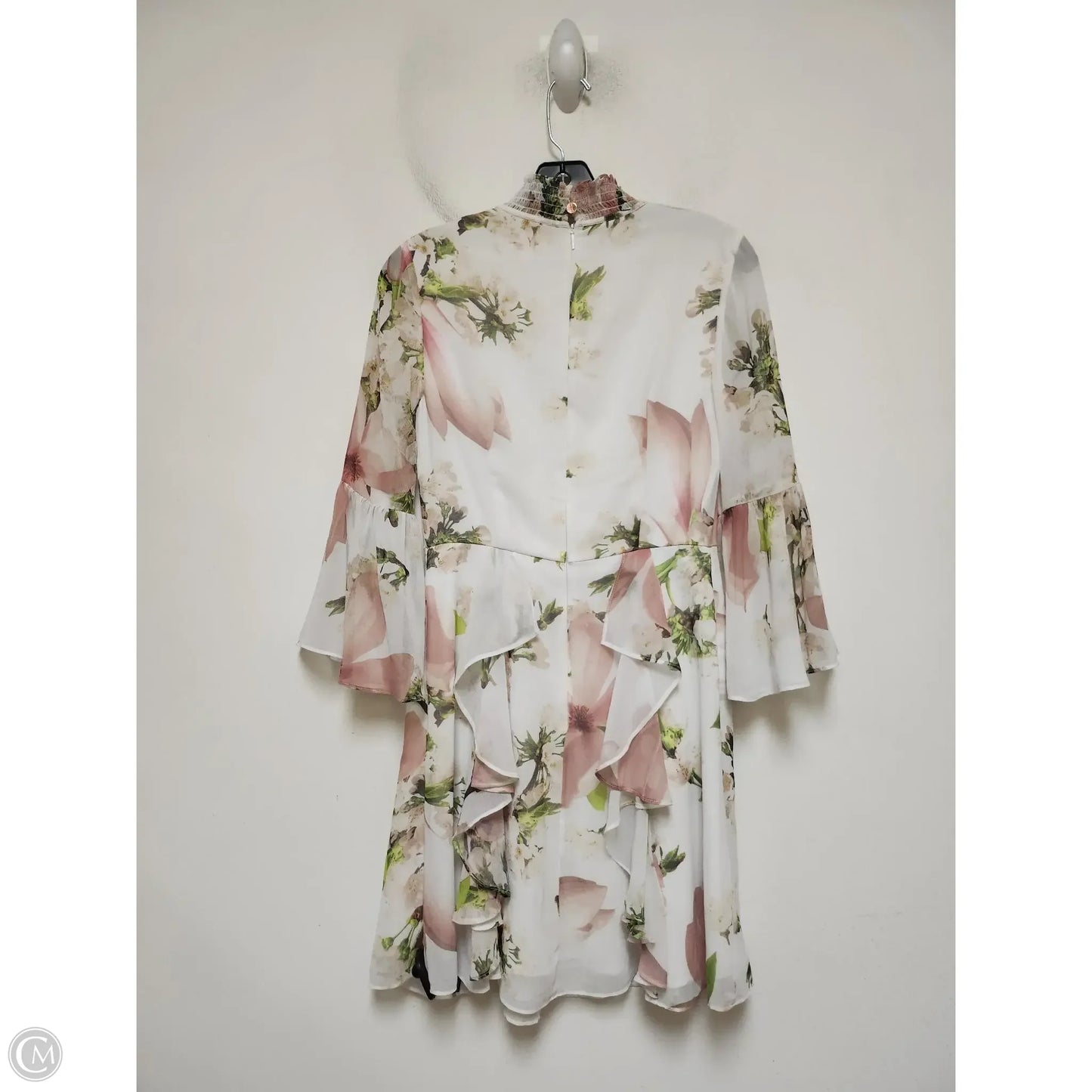 Dress Party Short By Ted Baker In Floral Print, Size: Xs