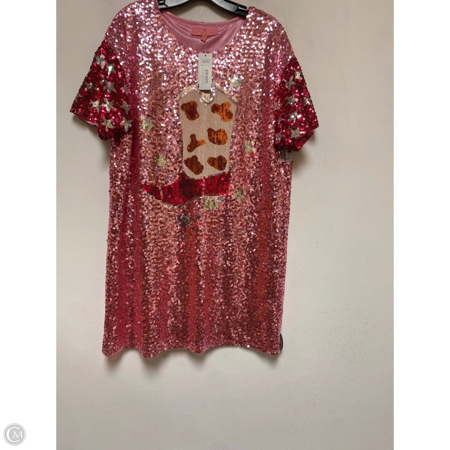 Dress Party Short By Simply Southern In Pink, Size: M