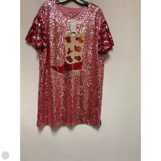 Dress Party Short By Simply Southern In Pink, Size: M