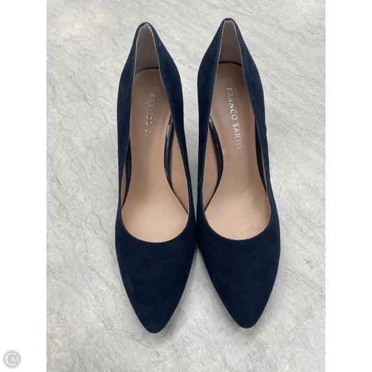 Shoes Heels Stiletto By Franco Sarto In Navy, Size: 7.5
