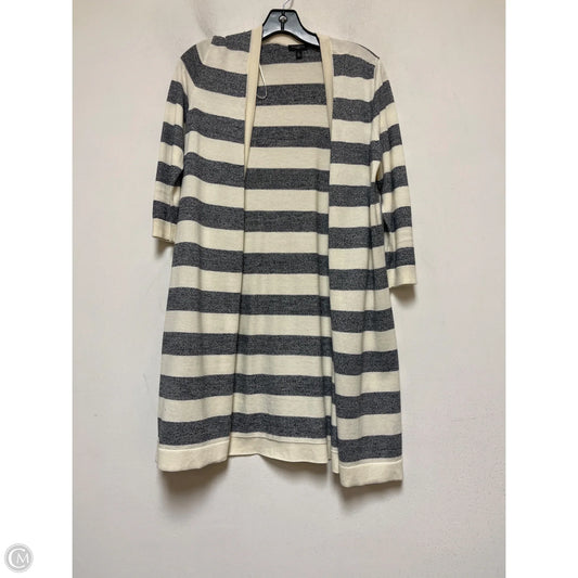 Cardigan By Talbots In Striped Pattern, Size: S