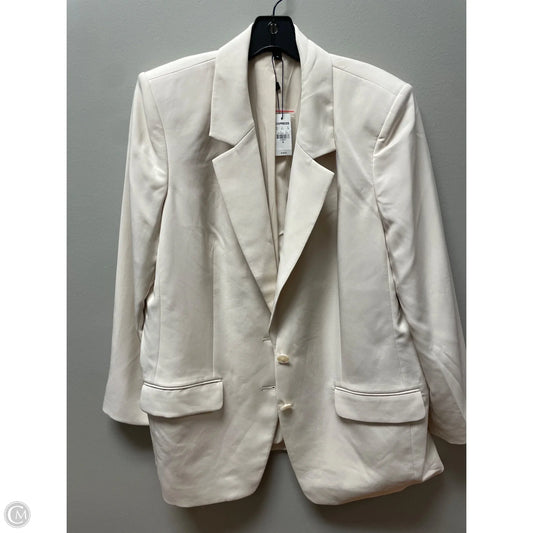 Blazer By Express In Cream, Size: Xl