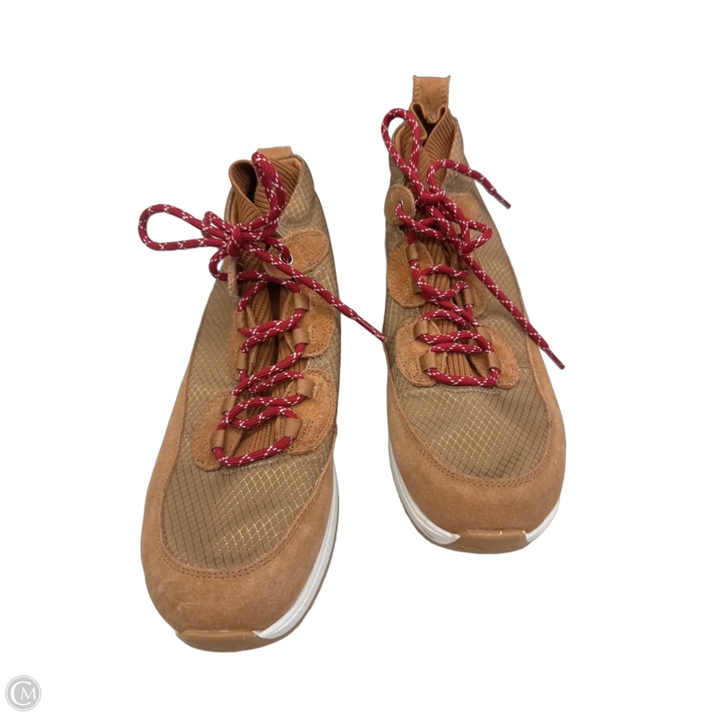 Shoes Athletic By Nurture In Tan & White, Size: 8.5