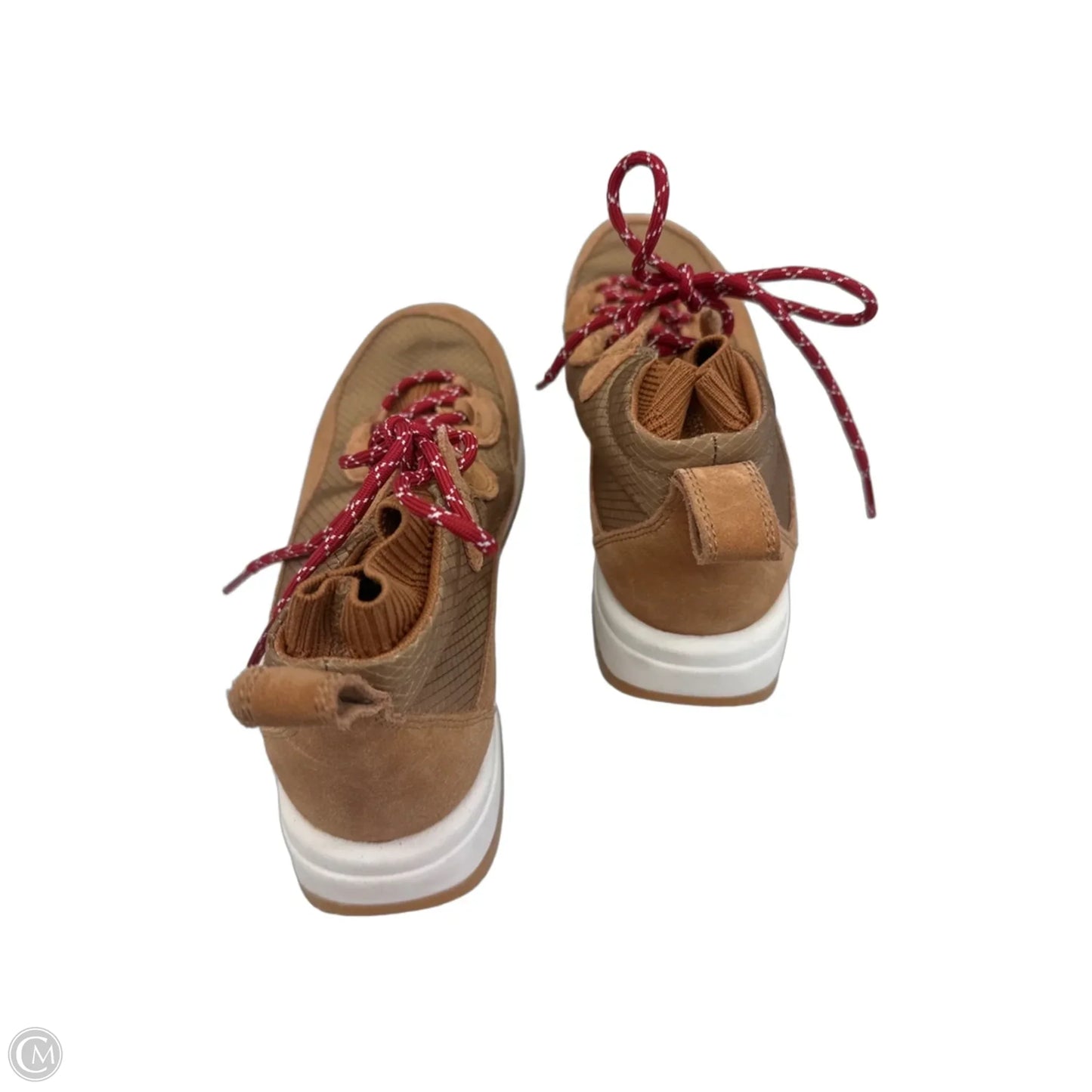 Shoes Athletic By Nurture In Tan & White, Size: 8.5