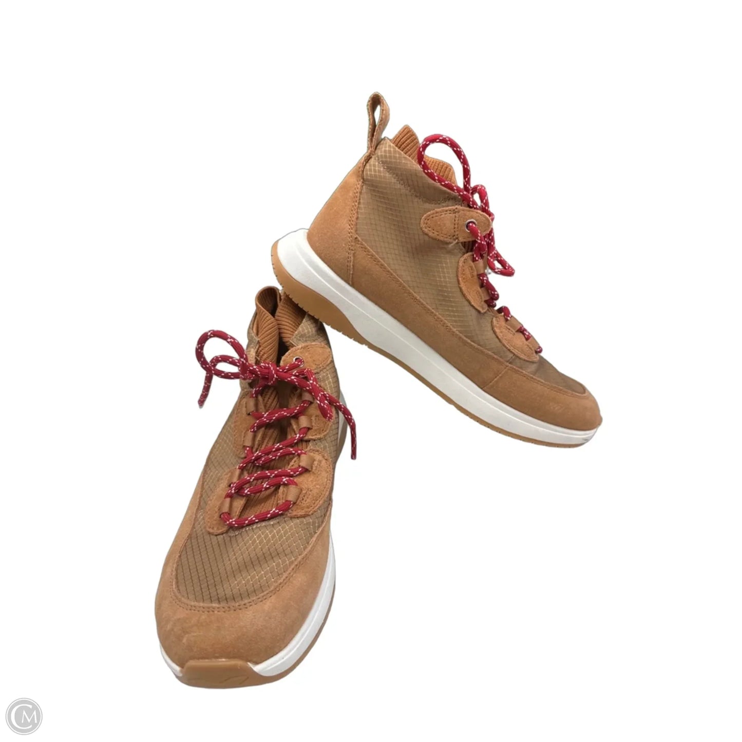 Shoes Athletic By Nurture In Tan & White, Size: 8.5