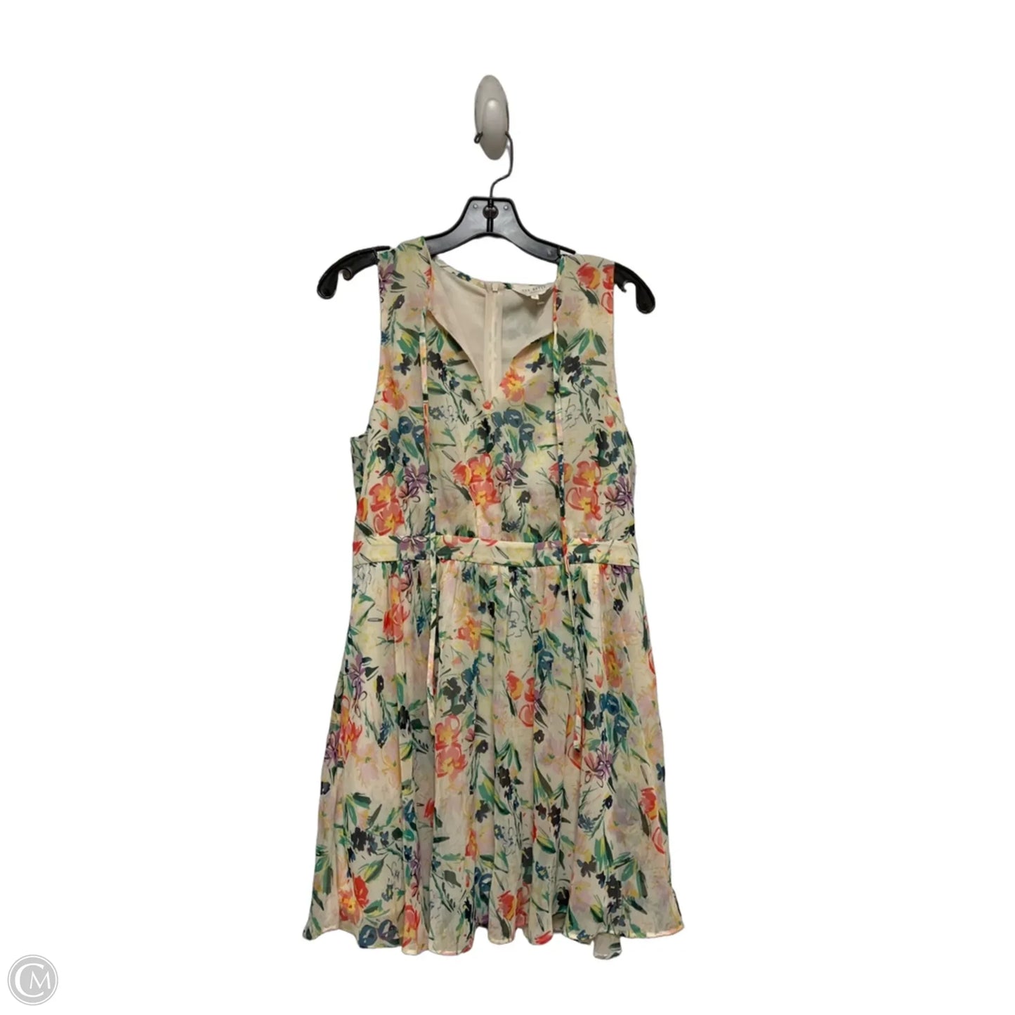 Dress Casual Short By Ted Baker In Floral Print, Size: Xs