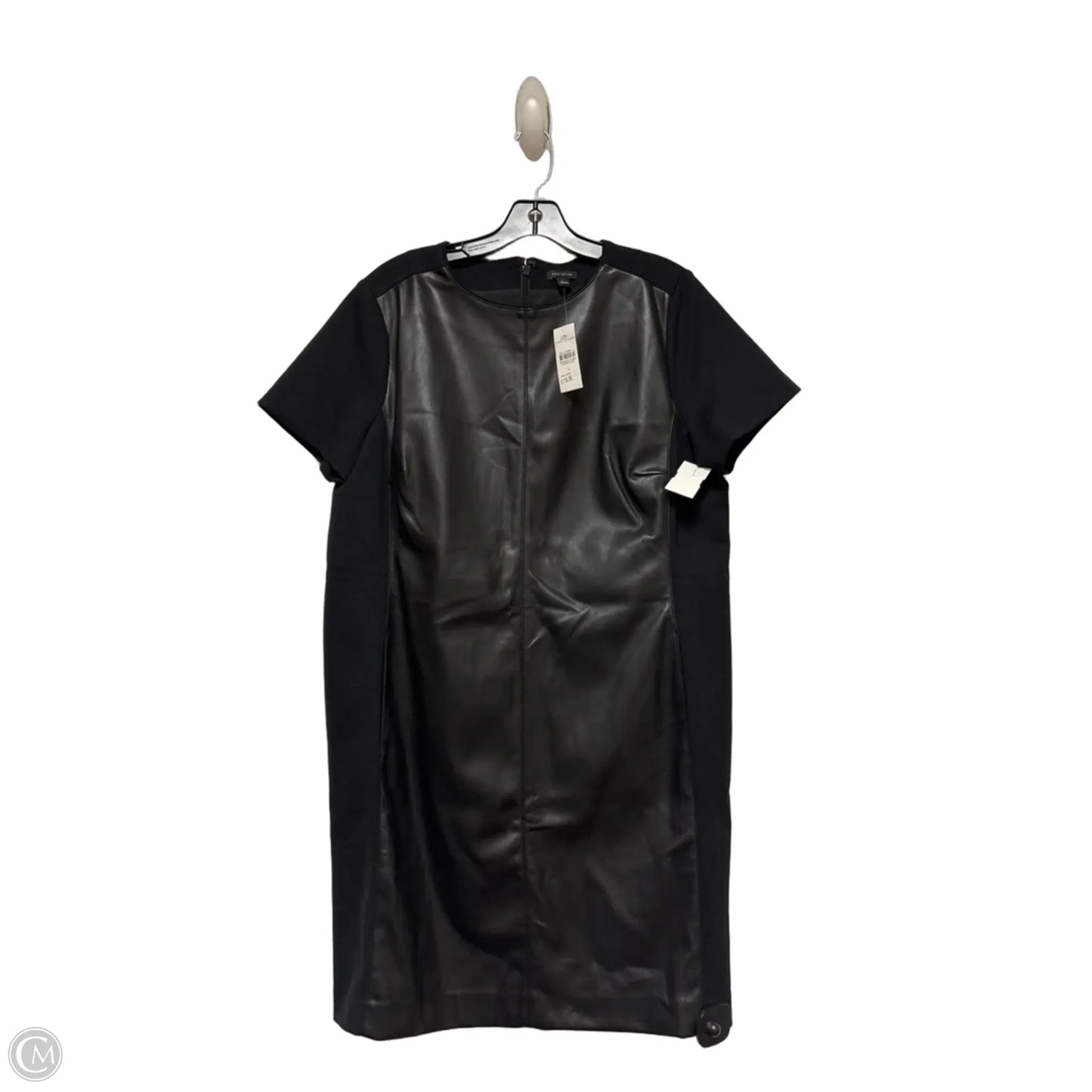 Dress Casual Short By Ann Taylor In Black, Size: L