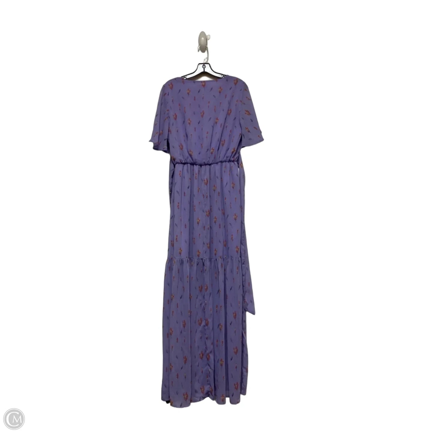 Dress Casual Midi By Clothes Mentor In Purple, Size: M