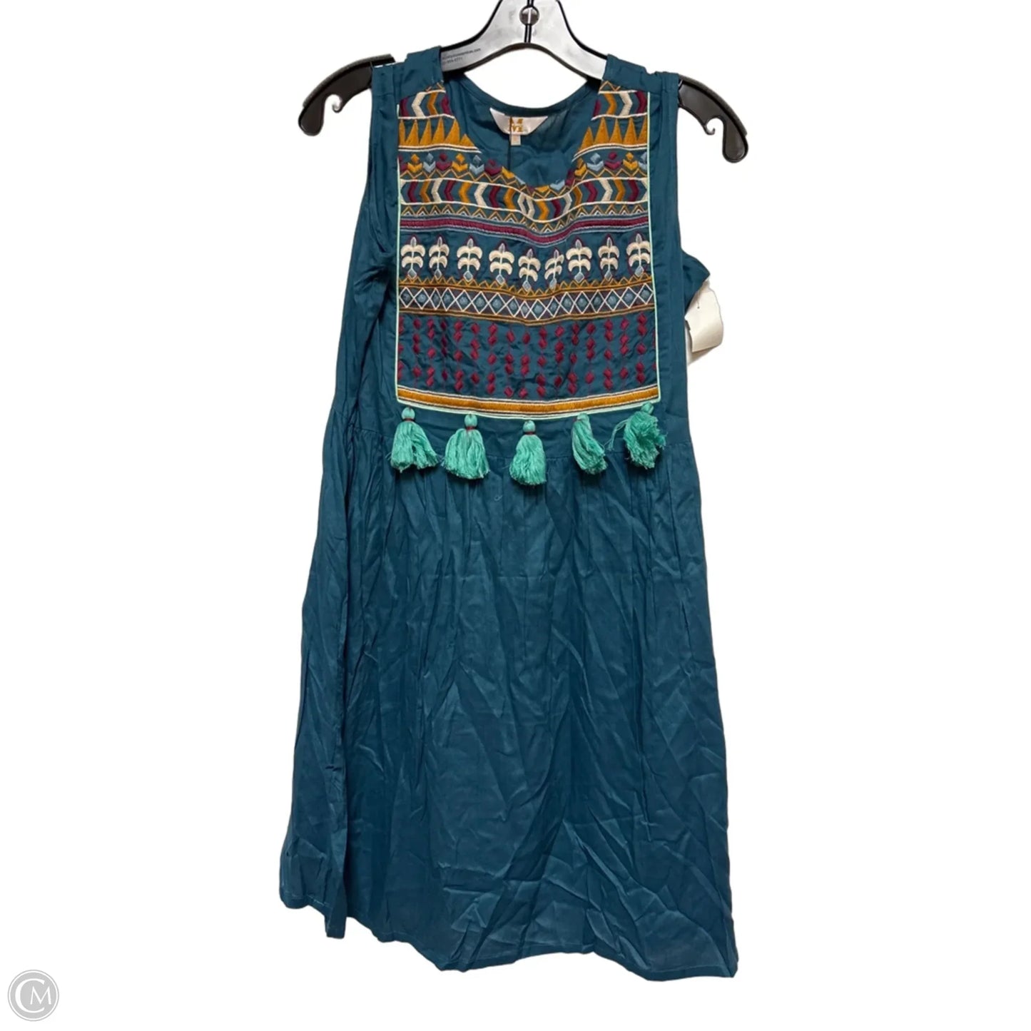 Dress Casual Short By Clothes Mentor In Teal, Size: S