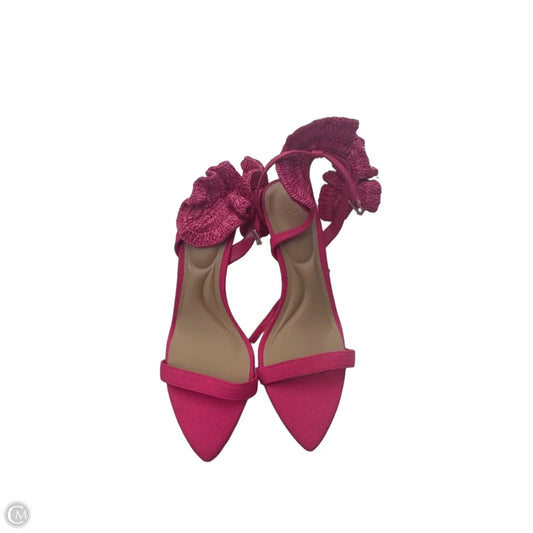 Sandals Heels Stiletto By Inc In Pink, Size: 10