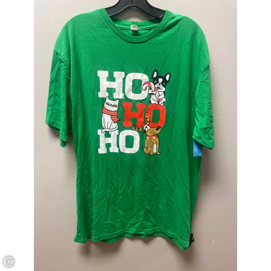 Top Short Sleeve Basic By Clothes Mentor In Green, Size: Xl