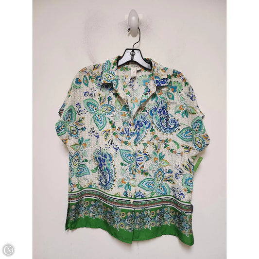 Top Short Sleeve By Joie In Yellow, Size: Xs