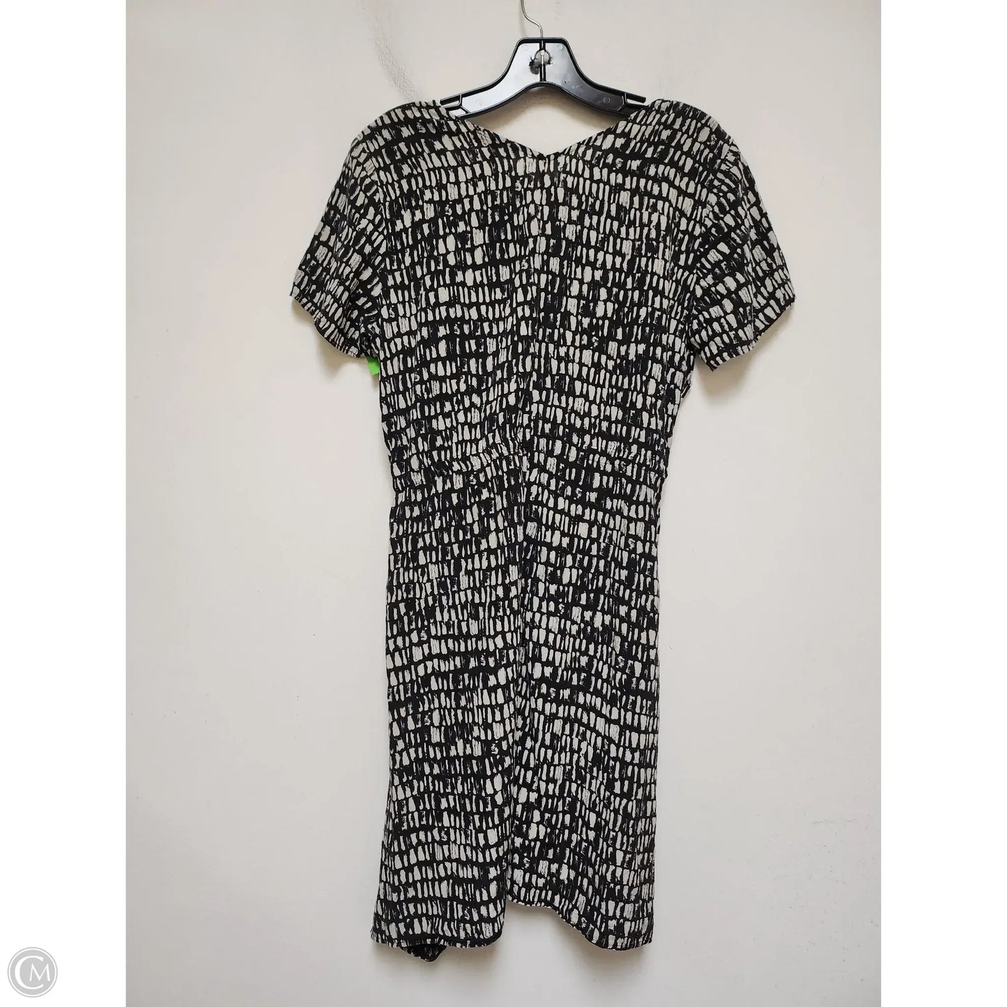 Dress Casual Short By Eileen Fisher In Grey & White, Size: Sp