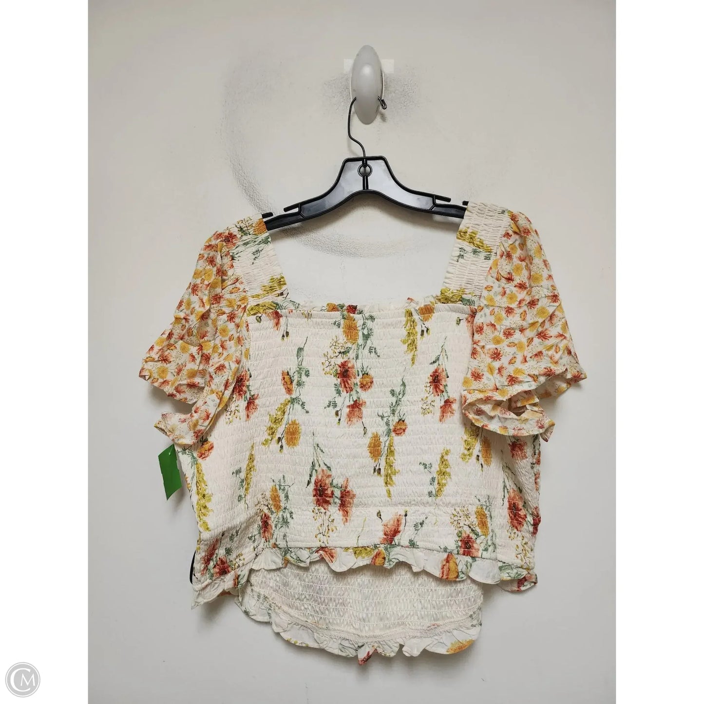 Top Short Sleeve By Torrid In Floral Print, Size: 3x