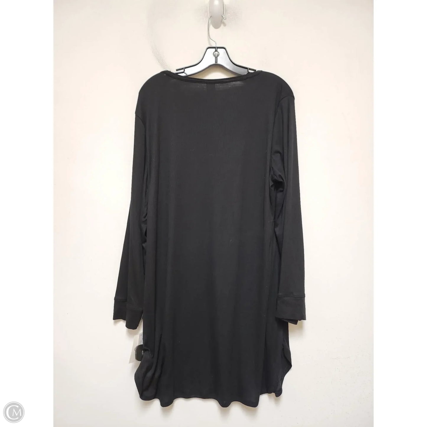 Nightshirt By Calvin Klein In Black, Size: Xl
