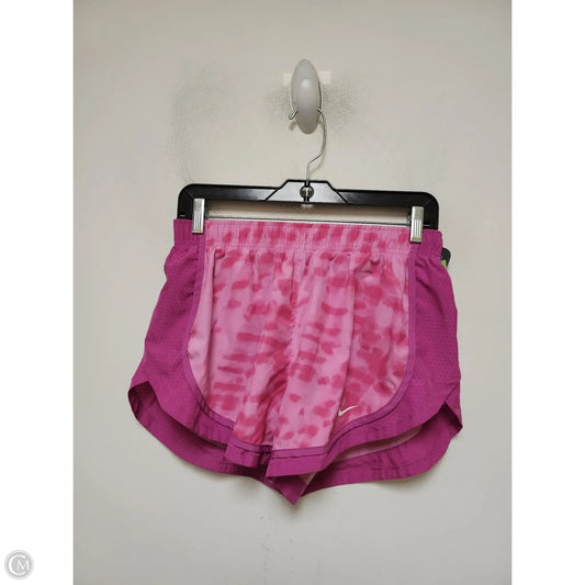 Athletic Shorts By Nike Apparel In Pink, Size: M