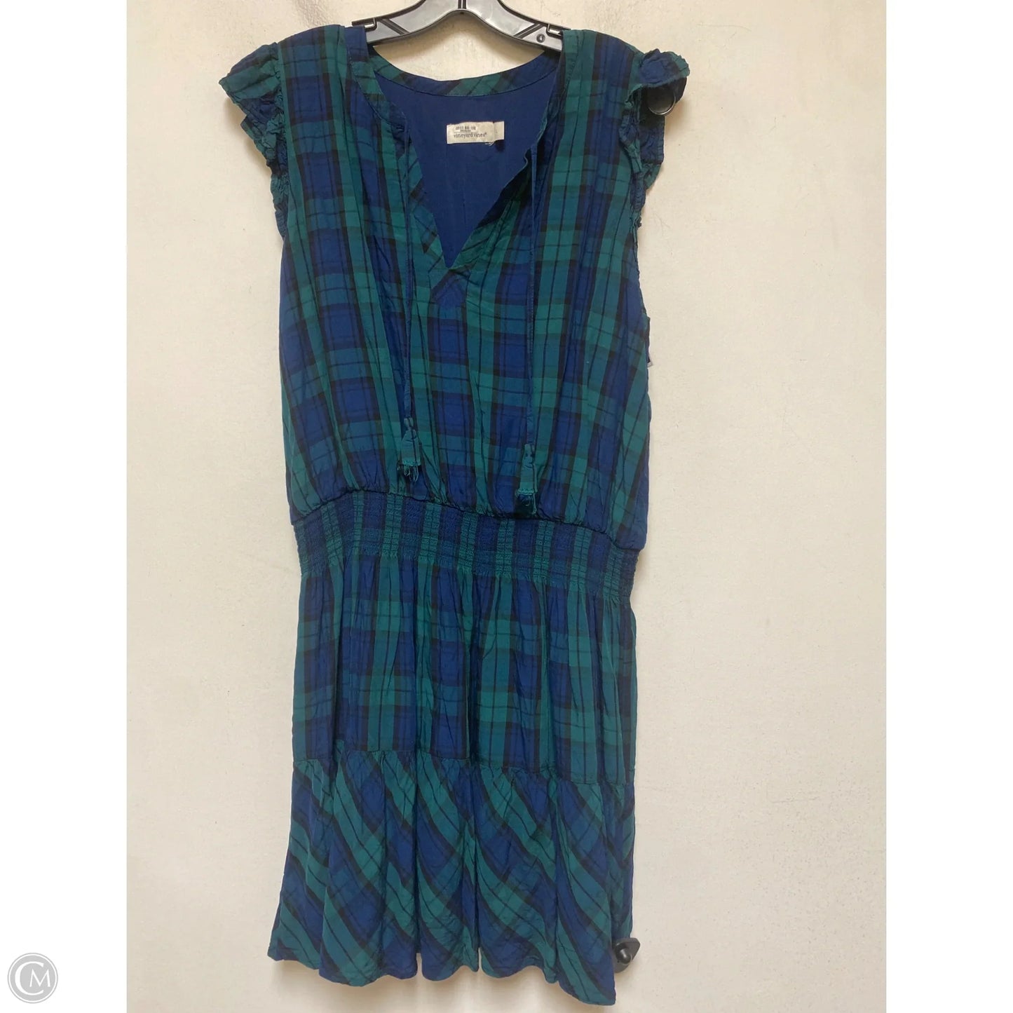 Dress Casual Short By Vineyard Vines In Plaid Pattern, Size: L