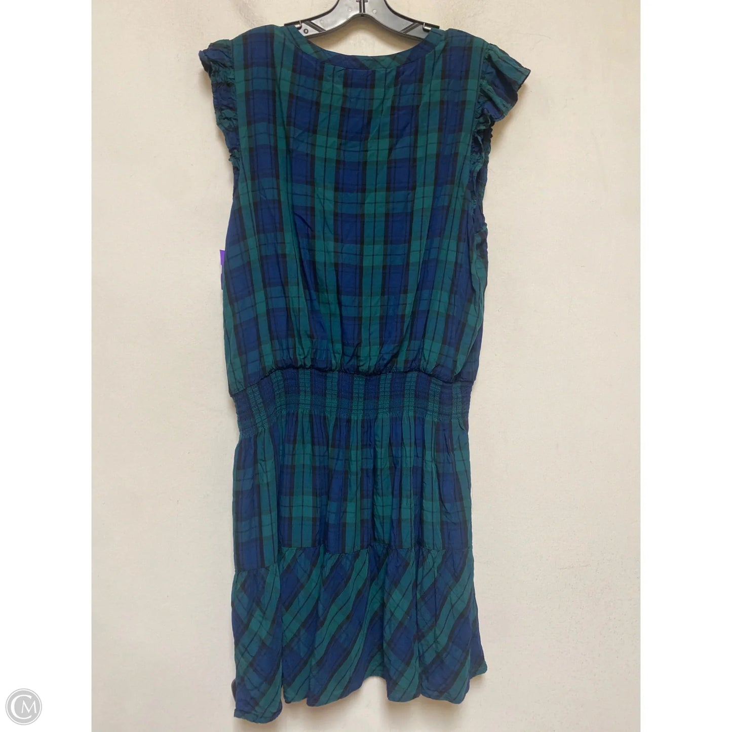 Dress Casual Short By Vineyard Vines In Plaid Pattern, Size: L