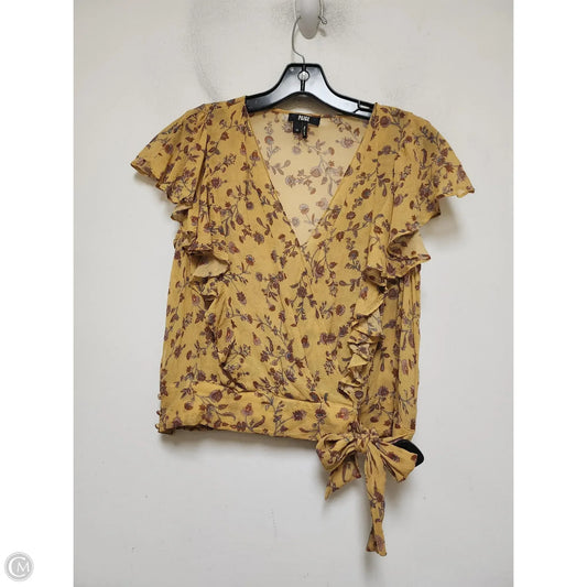 Top Sleeveless By Paige In Floral Print, Size: M