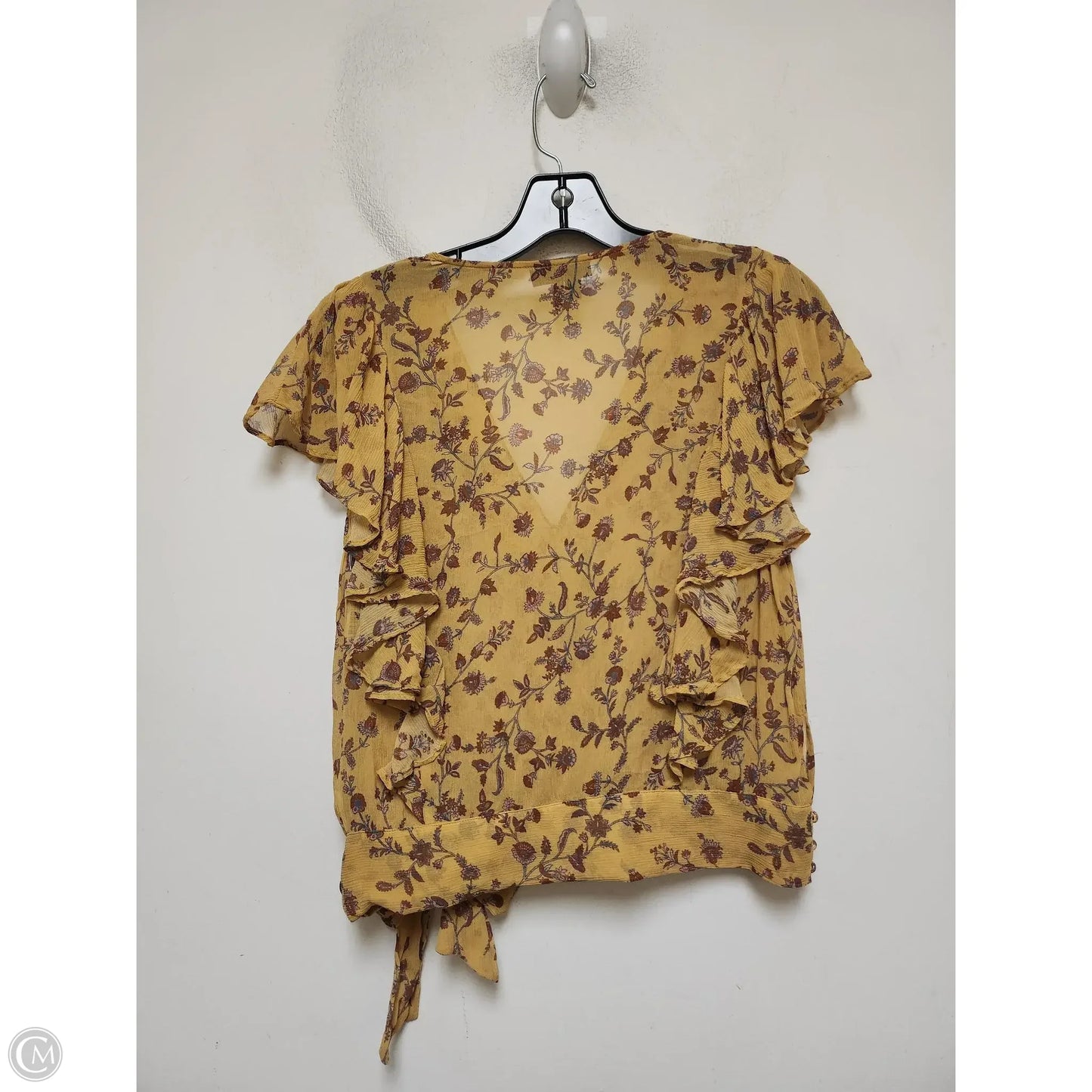 Top Sleeveless By Paige In Floral Print, Size: M