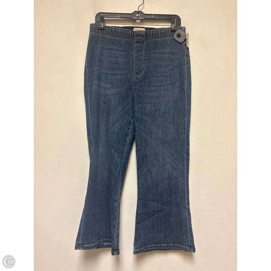 Jeans Straight By Pilcro In Blue Denim, Size: 8