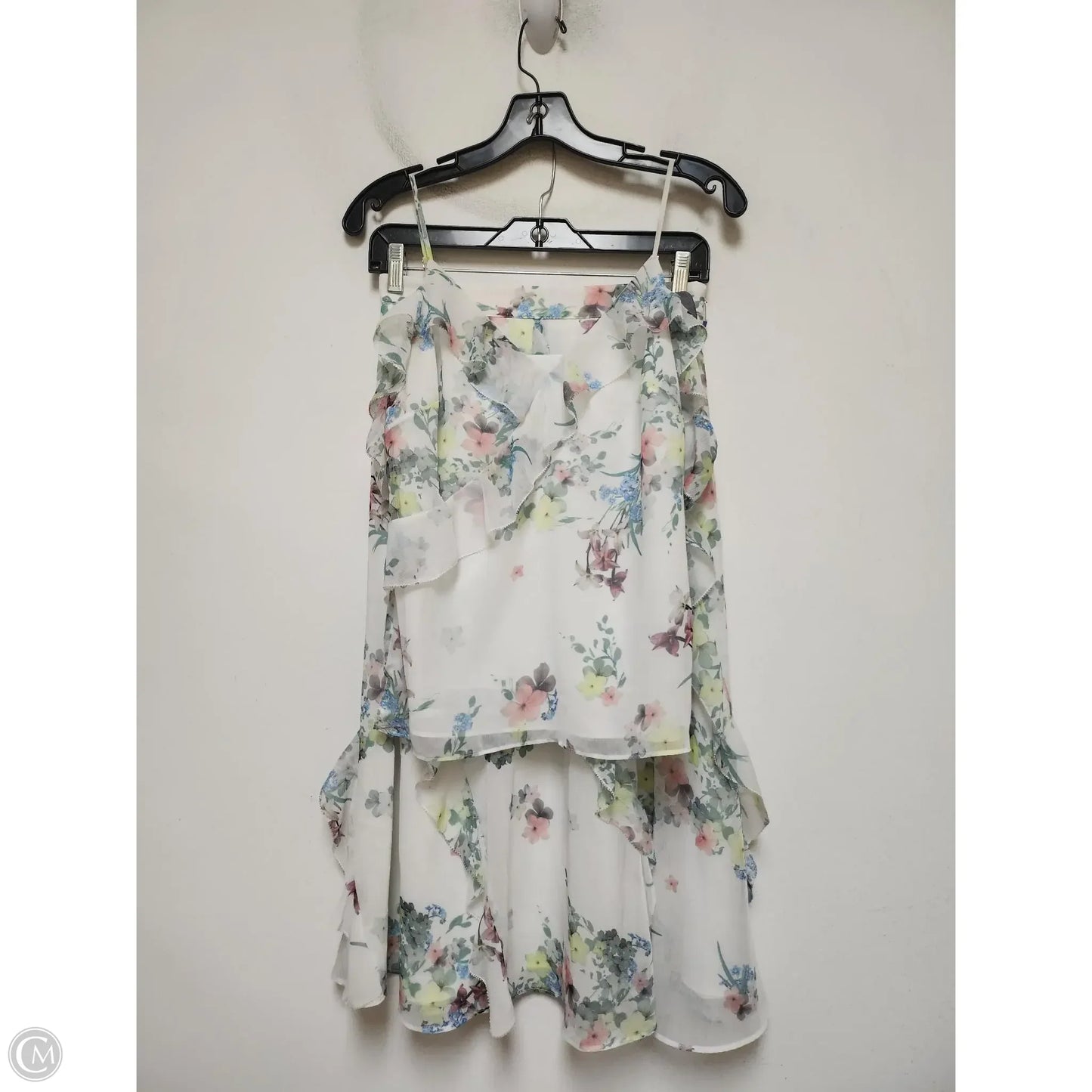Skirt Set 2pc By Ted Baker In Floral Print, Size: S