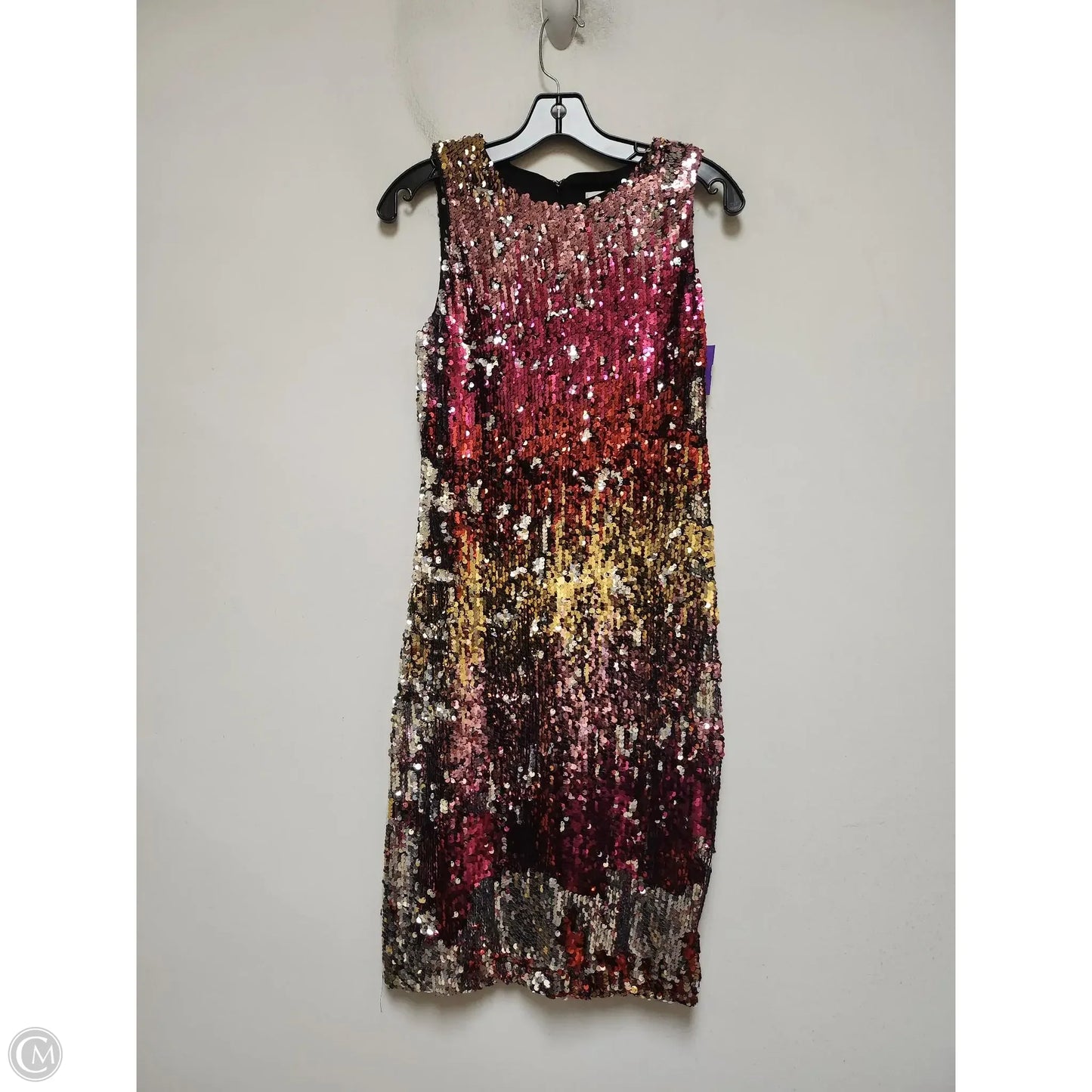 Dress Party Short By Badgley Mischka In Multi-colored, Size: S