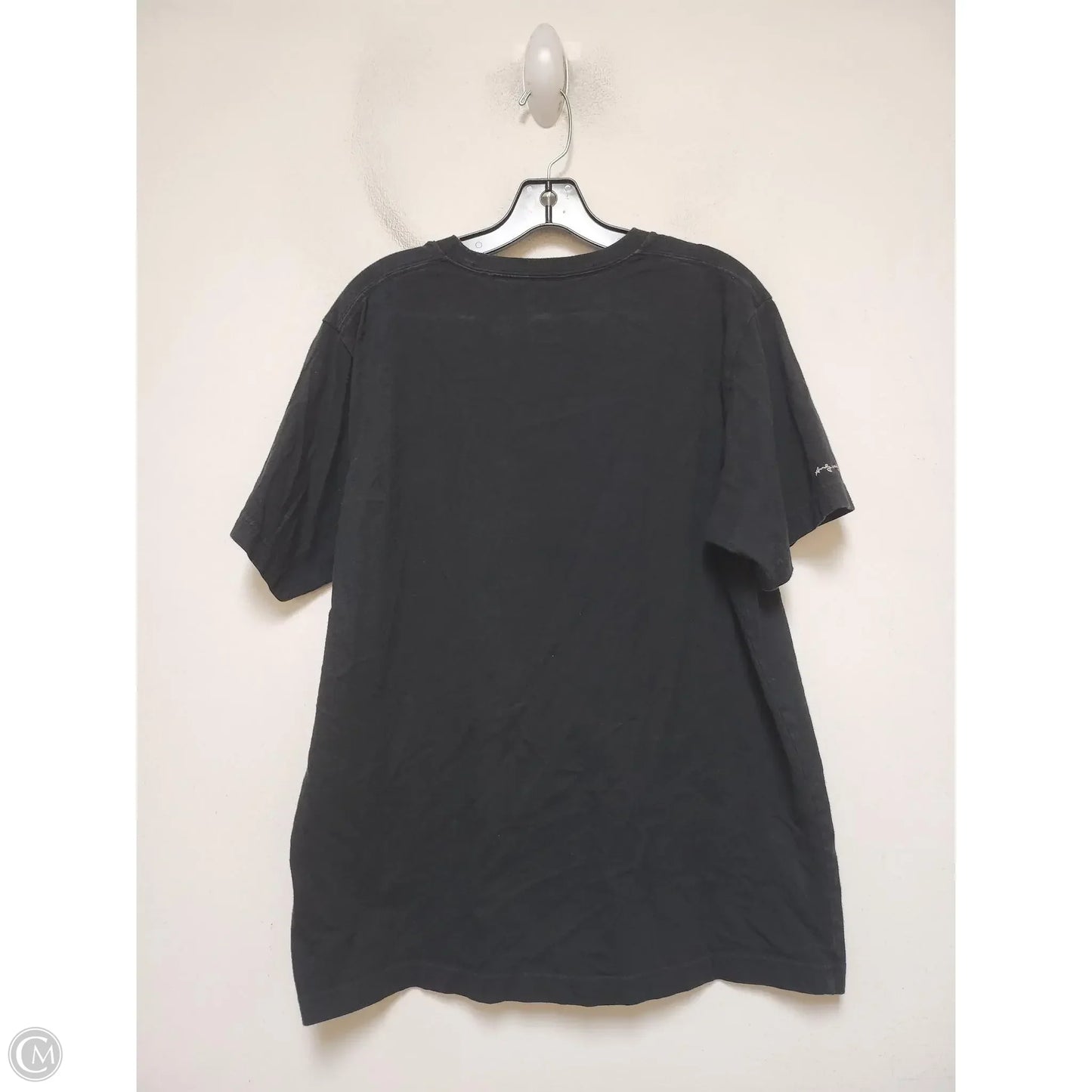 Top Short Sleeve Basic By Uniqlo In Black, Size: L